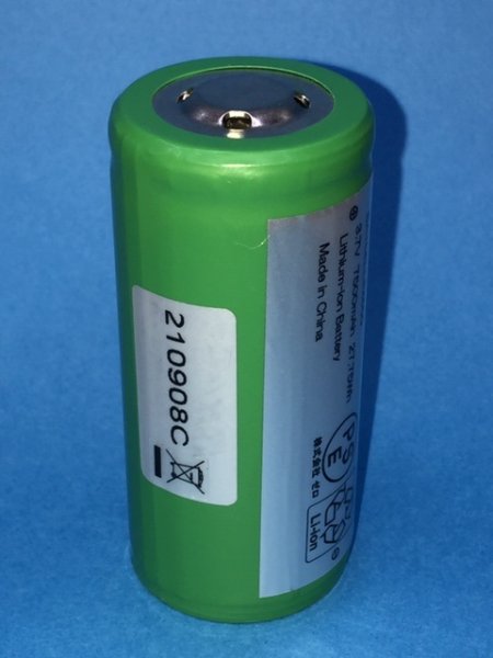 画像1: bigblue　32650型 リチウム電池（VTL-3800P/VTL-2600P用） (1)